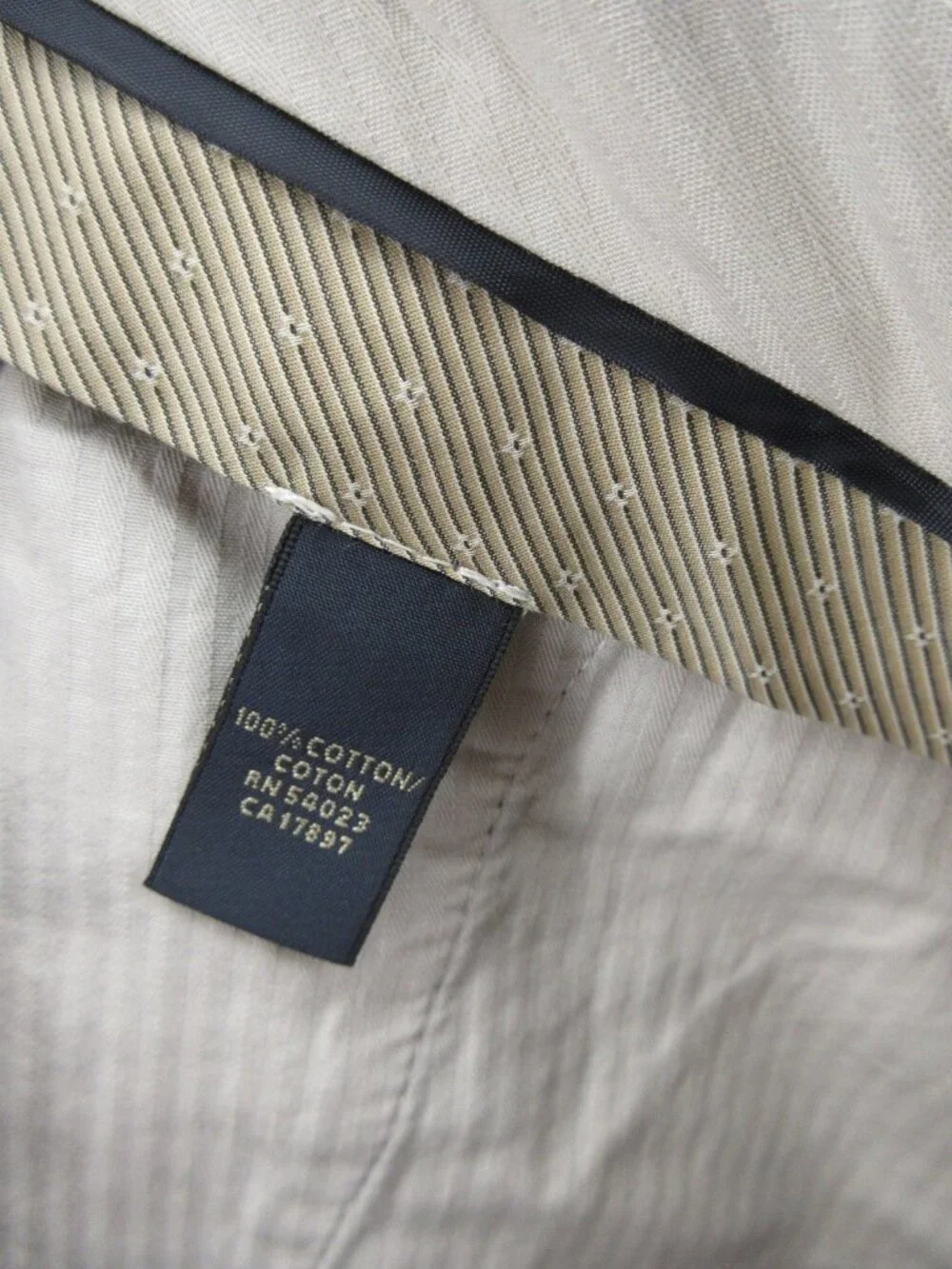 Banana Republic Pants 44X32 Navy Chino Relaxed Fit Baggy Canvas Y2K NEW